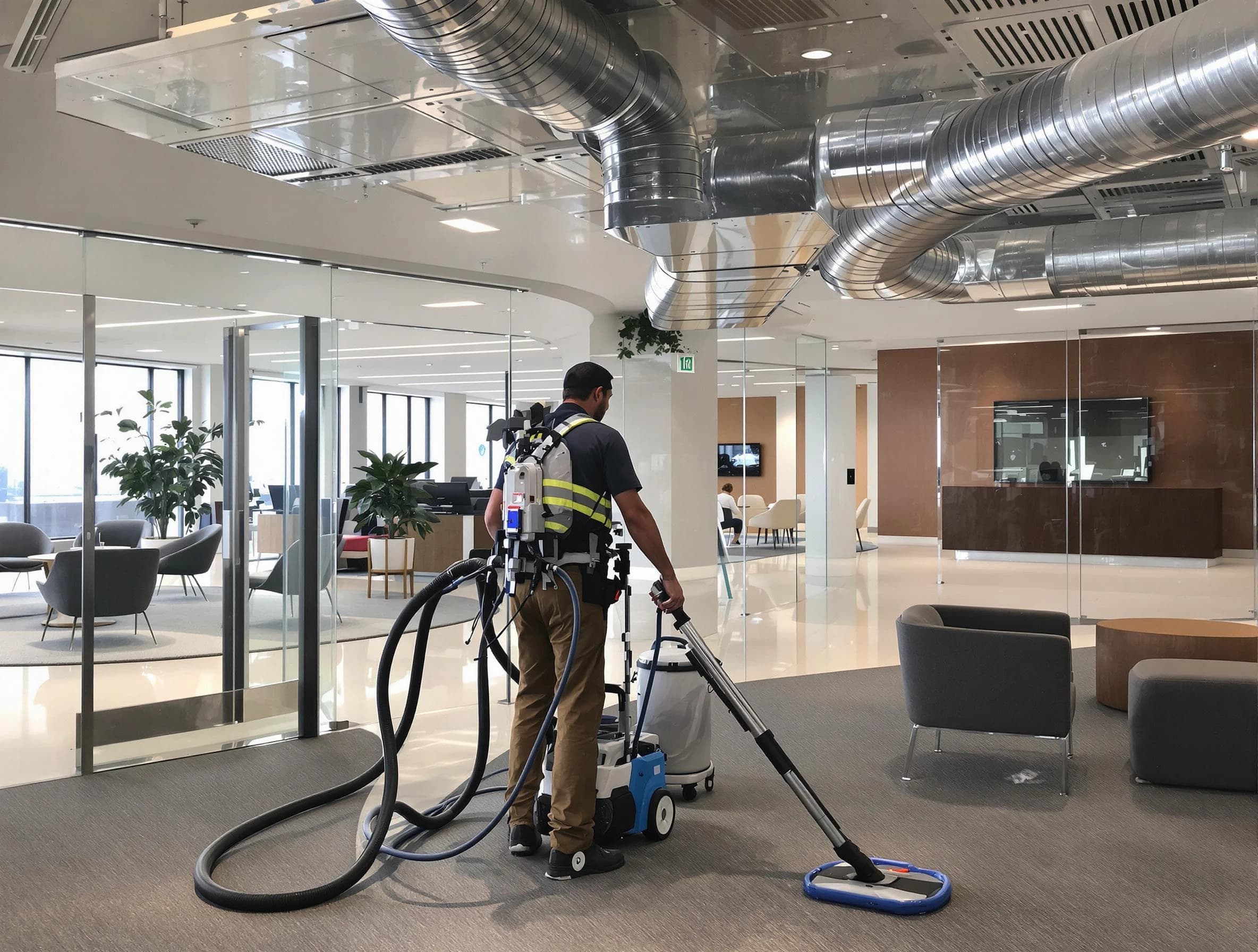 Commercial duct cleaning service by White House Air Duct Cleaning in White House