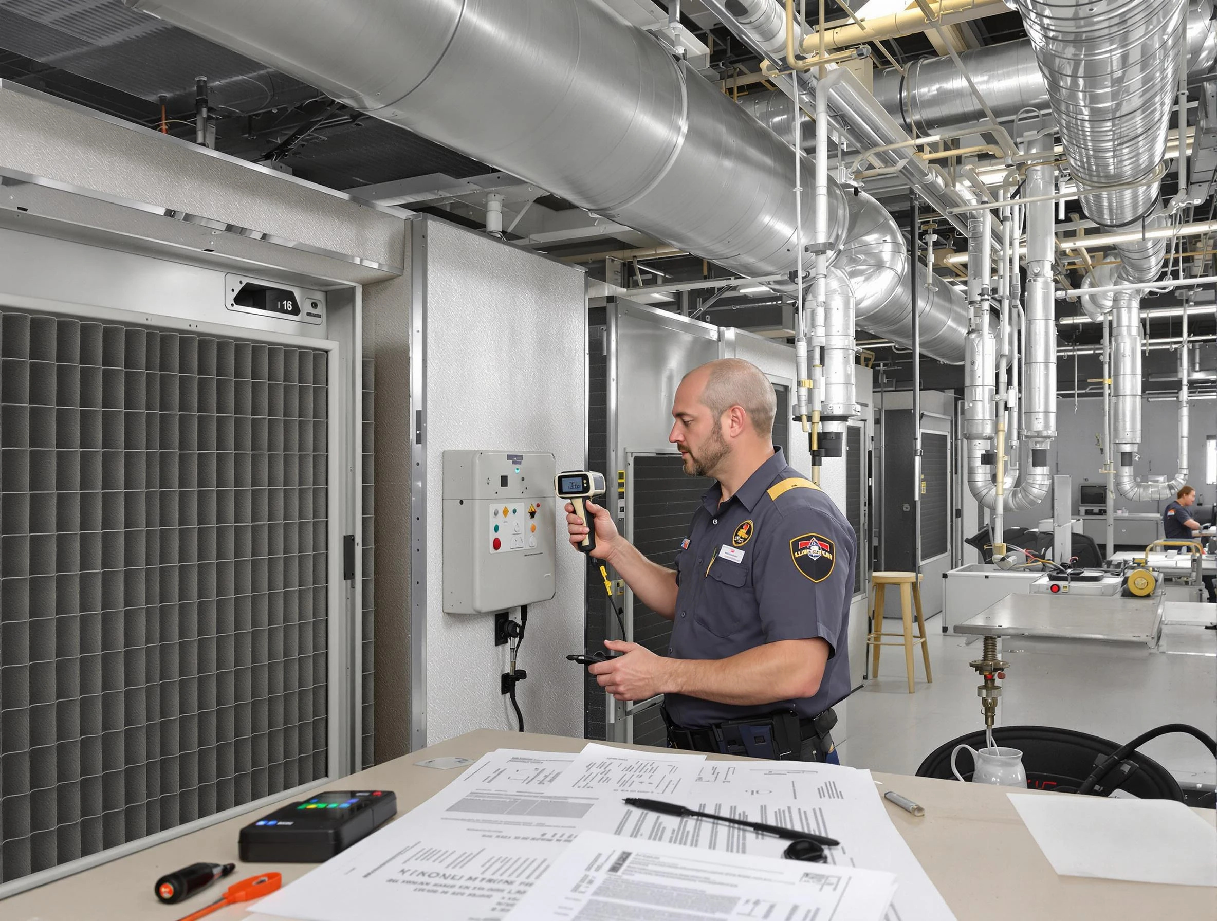 Professional filter system inspection by White House Air Duct Cleaning in White House